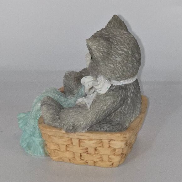 Enesco Calico Kittens - "Always Thinking of You" 1994 #112437 - Picture 4 of 6